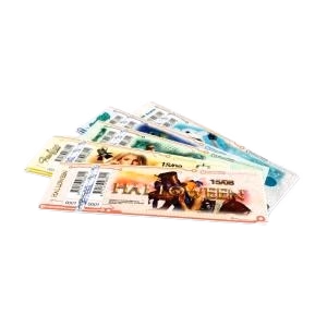 Ingressos de segurança personalizados e codificados